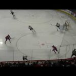 Cole Sillinger of the Cleveland Monsters scores vs. the Laval Rocket 4/7/23