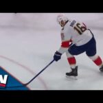 Panthers' Aleksander Barkov Rips Home Nice Feed From Anthony Duclair To Tie Game 1 vs. Hurricanes