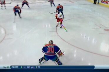 Darren Helm Breakaway Goal against Edmonton 11/2/13 (Dual Feed)