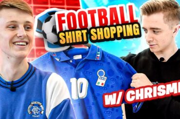 ChrisMD Goes Shopping For CRAZY, RETRO £500 Football Shirts - Shirt Shopping