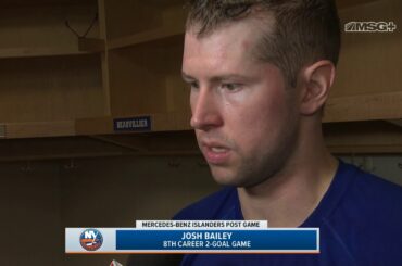 Josh Bailey: It's A Tough One To Let Slip Away | New York Islanders | MSG Networks