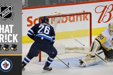 Blake Wheeler records a hat trick in the 1st period