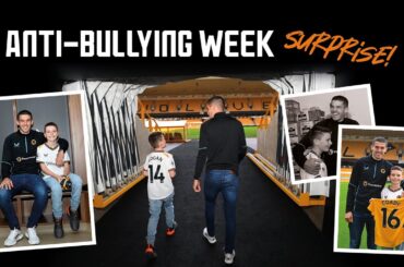 THIS WILL MAKE YOU SMILE! | Bullying victim Logan meets his hero Conor Coady