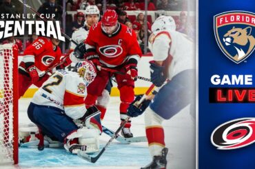 Florida Panthers vs. Carolina Hurricanes | Live Action | Game 2 | Stanley Cup Playoffs