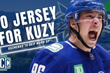 ANDREI KUZMENKO WILL NOT WEAR PRIDE JERSEY, FILIP HRONEK SHUT DOWN