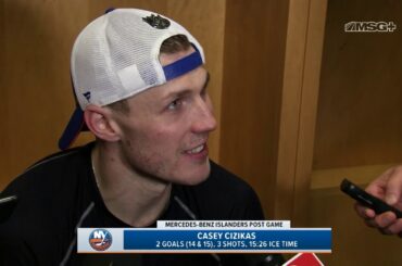 Casey Cizikas: It Was a Full 60-Minute Effort | New York Islanders Postgame