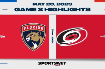 NHL Eastern Conference Final Game 2 Highlights | Panthers vs. Hurricanes - May 20, 2023