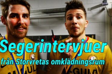 Intervjuer från Storvretas omklädningsrum! Feat. Matte Samuelsson.