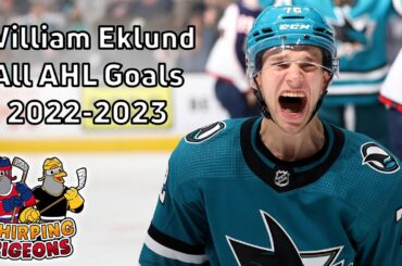 William Eklund All AHL Goals (San Jose Sharks Prospect)