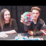 Tyson Jost of The Colorado Avalanche Opening Some UD Hockey Packs