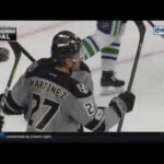 Alec Martinez Scores on Ryan Miller | Kings Trail Canucks 4-3