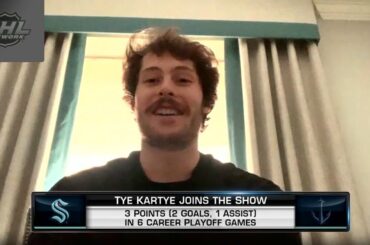 Kraken's Tye Kartye on his playoff debut