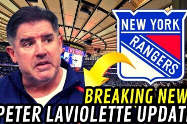 ✅TODAY'S LATEST NEWS FROM THE NEW YORK RANGERS! BREAKING NEWS! PETER LAVIOLETTE UPDATE! NHL!