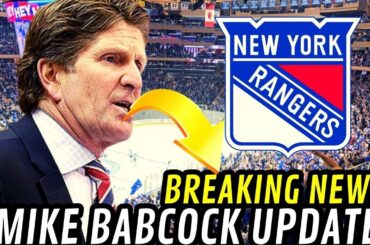 ✅TODAY'S LATEST NEWS FROM THE NEW YORK RANGERS! BREAKING NEWS! MIKE BABCOCK UPDATE! NHL!