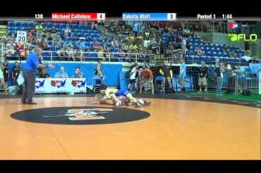 Cadet 138 - Michael Callahan (Illinois) vs. Dakota Wall (Idaho)