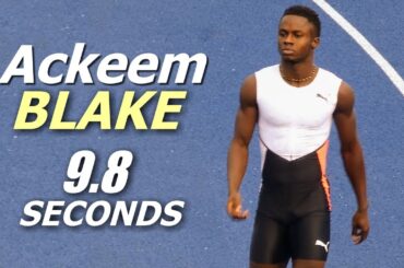 Jamaica's Ackeem BLAKE in Top Form for Bermuda Games 100m Showdown