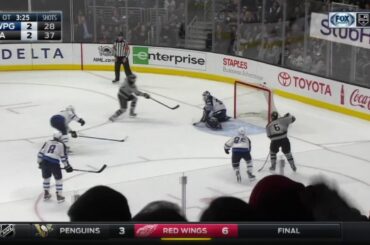 Jeff Carter Scores the Overtime Game-Winner on Michael Hutchinson | Kings Beat Jets 3-2