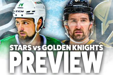 Dallas Stars vs Vegas Golden Knights Series Preview and Predictions