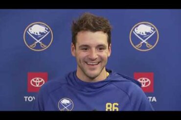 Christian Wolanin Speaks After Getting Claimed off Waivers by Sabres (10/18/2021)