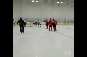 World Junior Summer Showcase - Team Canada prospects Dante Fabbro and Samuel Girard - July 31, 2017