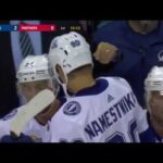 Vladislav Namestnikov nets feed from Steven Stamkos vs Panthers (7 oct 2017)