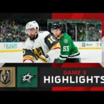 HIGHLIGHTS: Game 3 -- Vegas Golden Knights vs. Dallas Stars