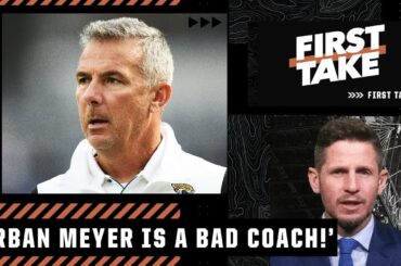 He's a bad coach! 👀 - Dan Orlovsky on Urban Meyer getting fired by the Jaguars | First Take