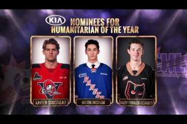 2019-20 CHL Award Finalists: Humanitarian of the Year presented by Kia