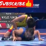 2 world champions🏆battle!Aisuluu TYNYBEKOVA🇰🇬Kyrgyzstan Vs Yuliia OSTAPCHUK🇺🇦Ukraine#trending#shorts