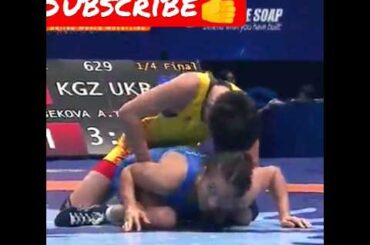 2 world champions🏆battle!Aisuluu TYNYBEKOVA🇰🇬Kyrgyzstan Vs Yuliia OSTAPCHUK🇺🇦Ukraine#trending#shorts