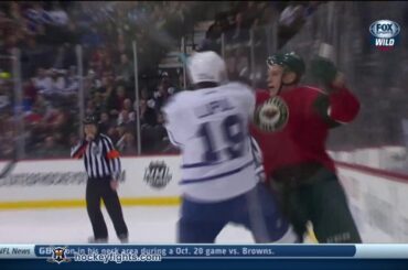 Joffrey Lupul vs Charlie Coyle Nov 13, 2013