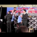 Khan vs. Peterson Weigh-In Video: Amir Khan, Lamont Peterson, Seth Mitchell, Timur Ibragimov