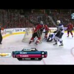 NHL Blues @ Flames: SAVE OF THE YEAR - Jake Allen Unbelievable Stick Save - 2/15/13