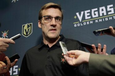 Golden Knights’ McPhee explains why the team went for draft picks