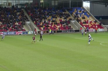 Goal Cam | York City 2 - 1 DWFC