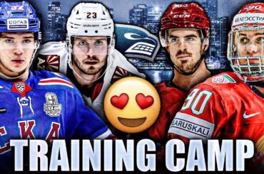 CANUCKS TRAINING CAMP NOTES SO FAR: Oliver Ekman-Larsson, Podkolzin, Garland, Klimovich & More (NHL)