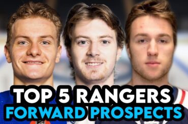 Top 5 New York Rangers Forward Prospects! Pre 2023 NHL Draft