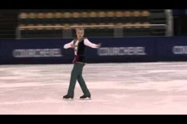 1 Marcus BJORK (SWE) - ISU JGP Courchevel Junior Men Free Skating