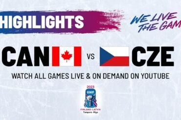 Highlights | Canada vs. Czechia | 2023 #IIIHFWorlds