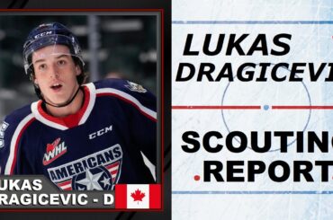 LUKAS DRAGICEVIC Highlights 2023 NHL Draft Prospect | Lukas Dragicevic scouting report