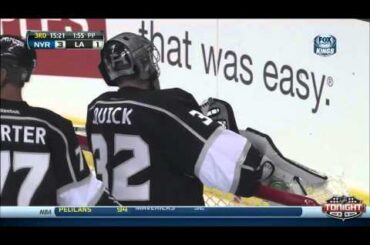 Jonathan Quick Fail Against the New York Rangers