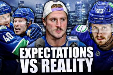 CANUCKS: Expectations VS Reality (They're EXTREMELY Accurate…) Vancouver NHL News & Rumours Today