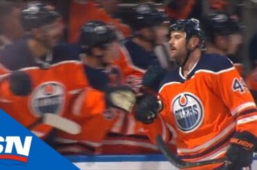 Zack Kassian Finishes Off Leon Draisaitl's Feed With A Top-Corner Snipe