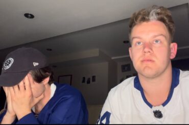 Toronto Maple Leafs Fans Reaction to DEVASTATING Game 3 loss Vs Florida Panthers