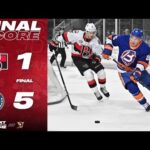 HIGHLIGHTS: Belleville Senators - 1 @ Bridgeport Islanders - 5