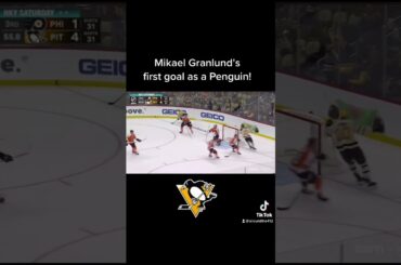 Mikael Granlund gets his first goal as a Pittsburgh Penguin 🐧 🏒 #pittsburgh #penguins #shorts