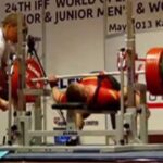 Sergey Knyazev / Kniazev (RUS) 2.att.: 295 kg WR - 2013 IPF World Men's Benchpress Championships