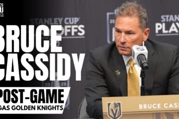 Bruce Cassidy Responds to Vegas Golden Knights Playing With a Lack of Desperation vs. Dallas Stars