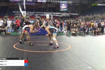 Junior FS 182 Cons 16-2 - Trey Rogers (MN) vs. Ty Moser (MN)