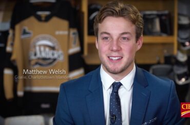 CIBC CHL Stories | Islanders’ Welsh making the most out of life in the Q